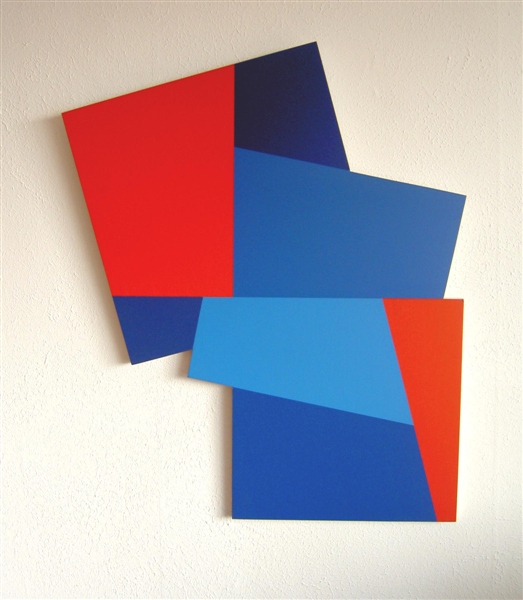shaped canvas, 45x65cm , synth.lak-spaanpl