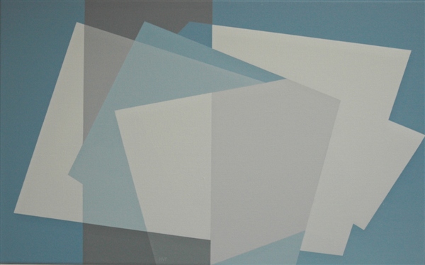 nr.2007-2, compositie zonder titel, 80x50cm.