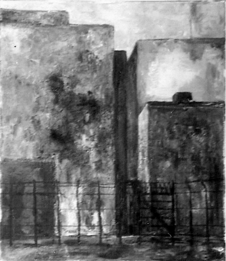 fabrieksmuren, 1962 ,50x60cm