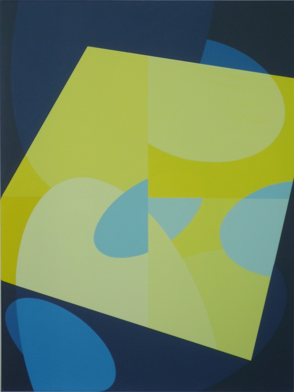 compositie zonder titel, nr. 2010-5, 60x80cm