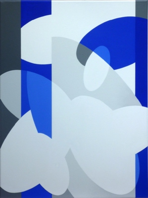 compositie zonder titel, nr. 2010-10, 60x80 cm.