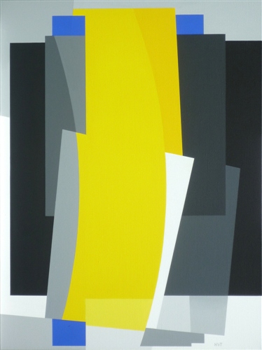 compositie zonder titel, nr 2011-5, 60 x 80 cm.